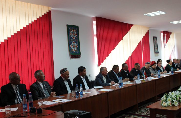 Прошло обсуждение развития сотрудничества между Кадамжайским, Сохским и Ферганскими районами