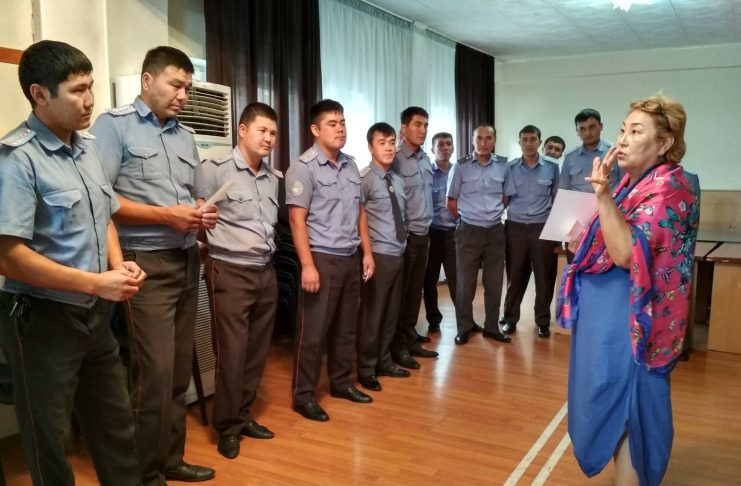 Тренинг для сотрудников УВД Ошской, Жалал-Абадской и Баткенской областей и городов
