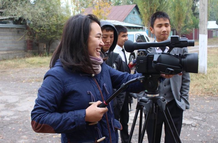 «Камера в руках детей»: создание коллективного видео