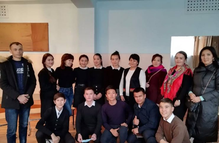 Будущие журналисты Кыргызстана