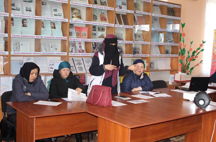 Активисты Жалал-Абадской области провели презентацию инициатив