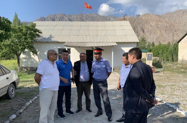 Ознакомление с ходом строительства ОПЦ в Баткене