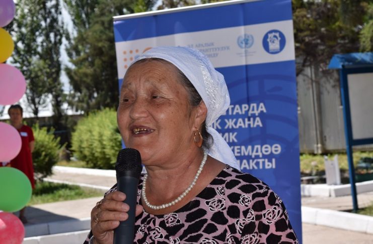 В новостройке Бакай-Ата открыли островок культуры, театра и коммуникаций