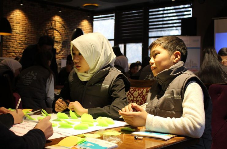 Молодежь города Ош участвуют в лабораториях социальных инноваций