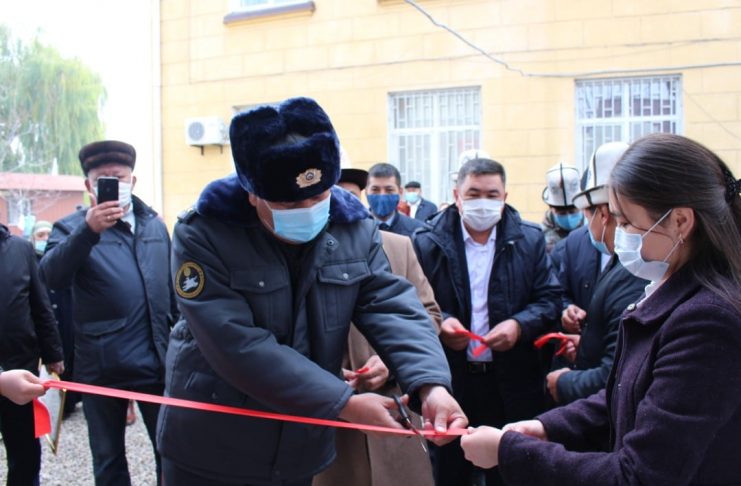 официальное открытие общественно-профилактического центра (ОПЦ) в г. Узген.